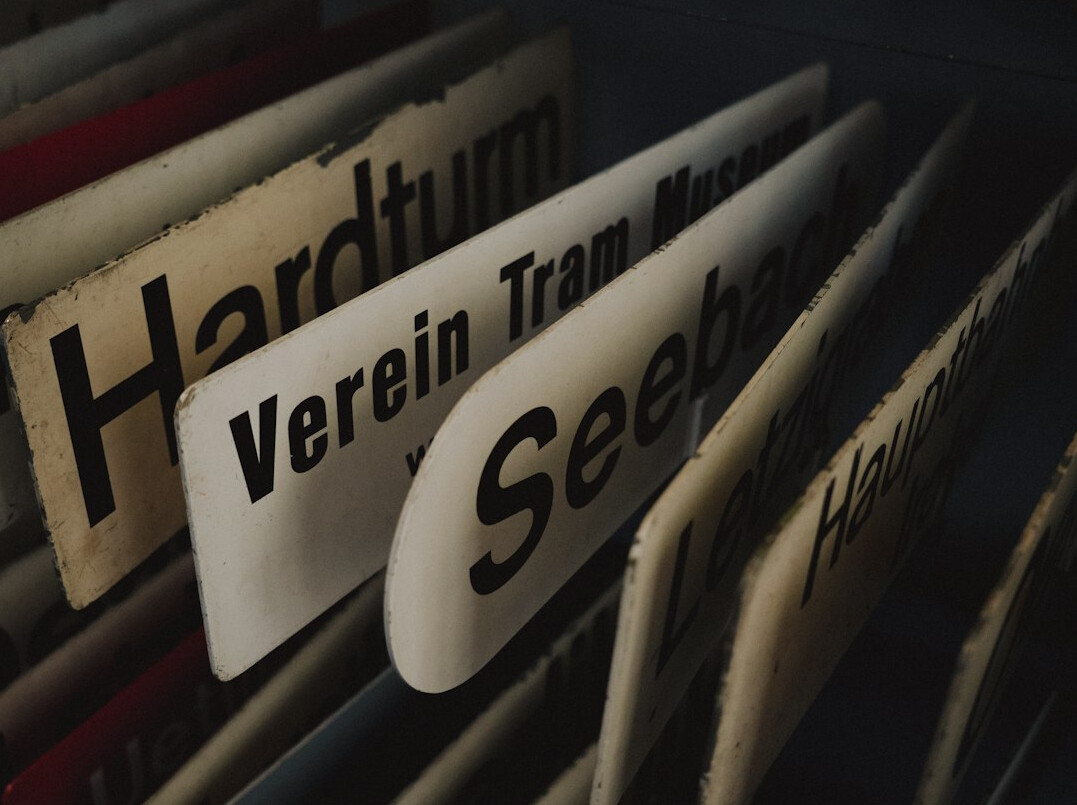 Shelves of old video tapes in an archive