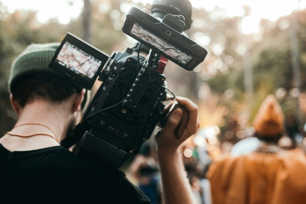 director of photography on film set