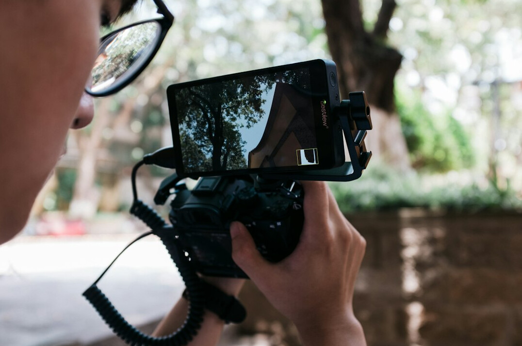 filmmaker shooting with smartphone